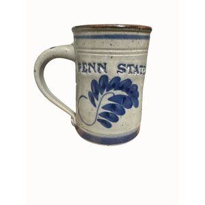 Vintage Penn State Handcrafted Ceramic Mug Signed By Artist 5/95‎